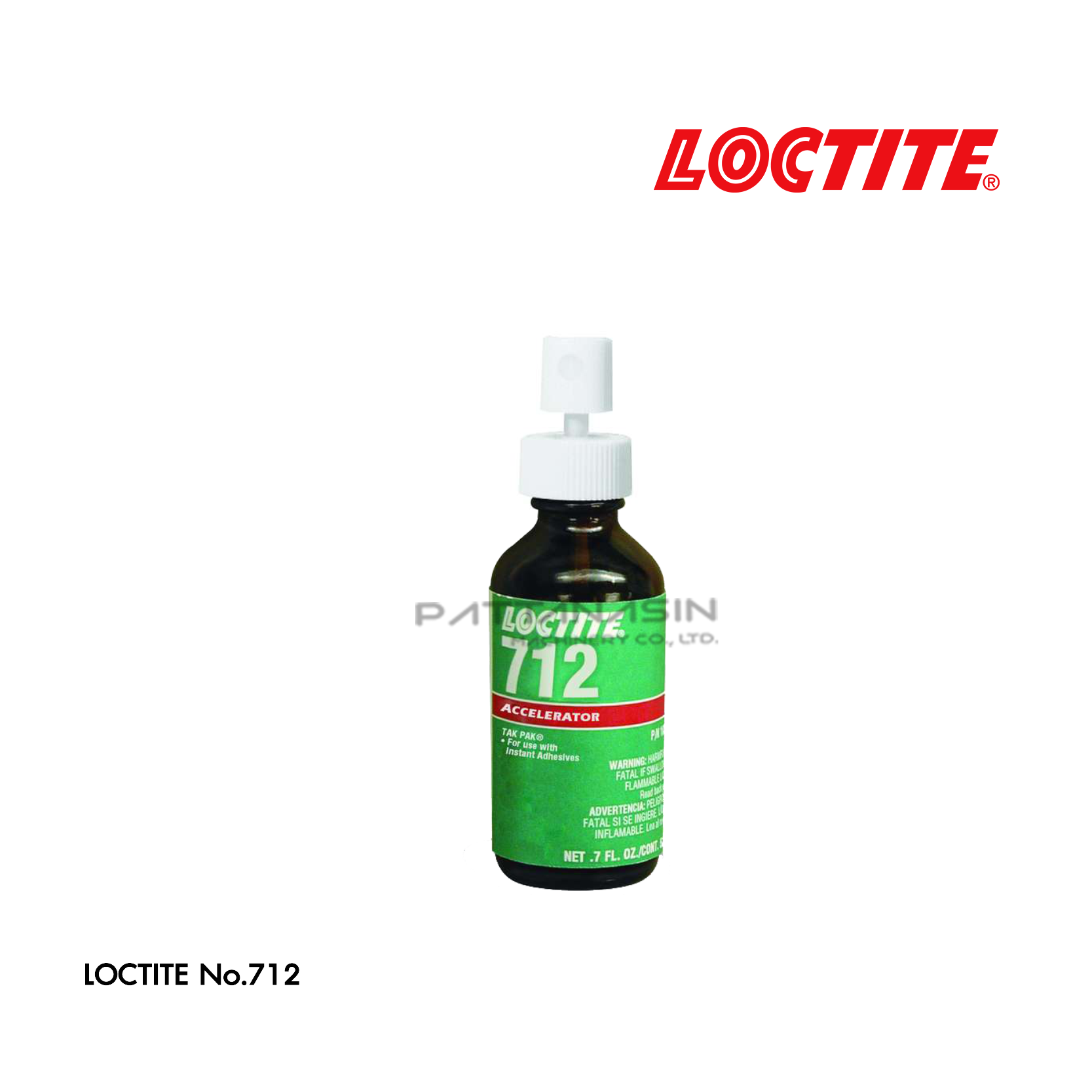 LOCTITE น้ำยาเร่งปฏิกิริยา เบอร์ 712 ขนาด 1.75 ออนซ์